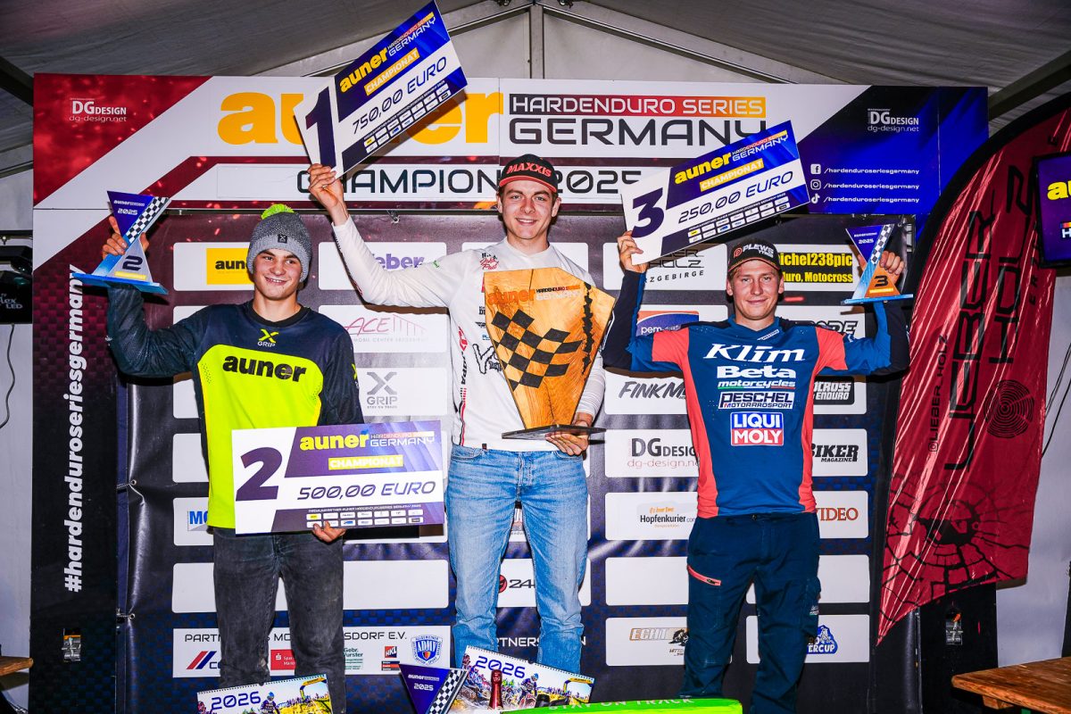 Hard Enduro Alemania: Un adelantamiento en la última vuelta da a Milan Schmüser el título HESG 2025 en Rüdersdorf