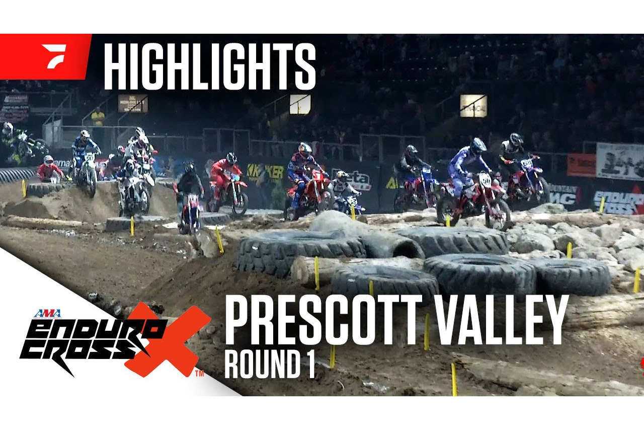 Vídeo: Lo más destacado de la Ronda 1 del EnduroCross 2025 en Prescott