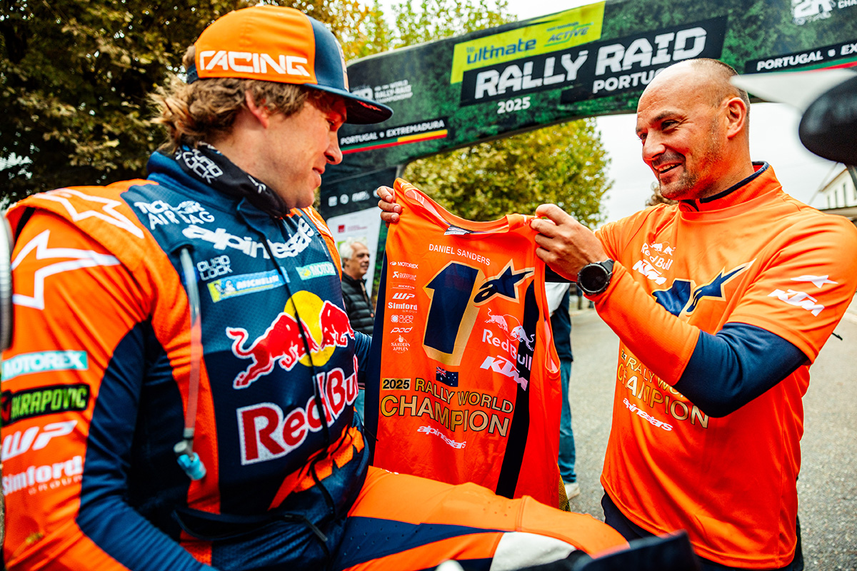 Daniel Sanders se corona Campeón del Mundo FIM de Rally-Raid 2025