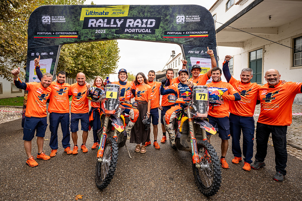 Daniel Sanders Crowned 2025 FIM World Rally-Raid Champion