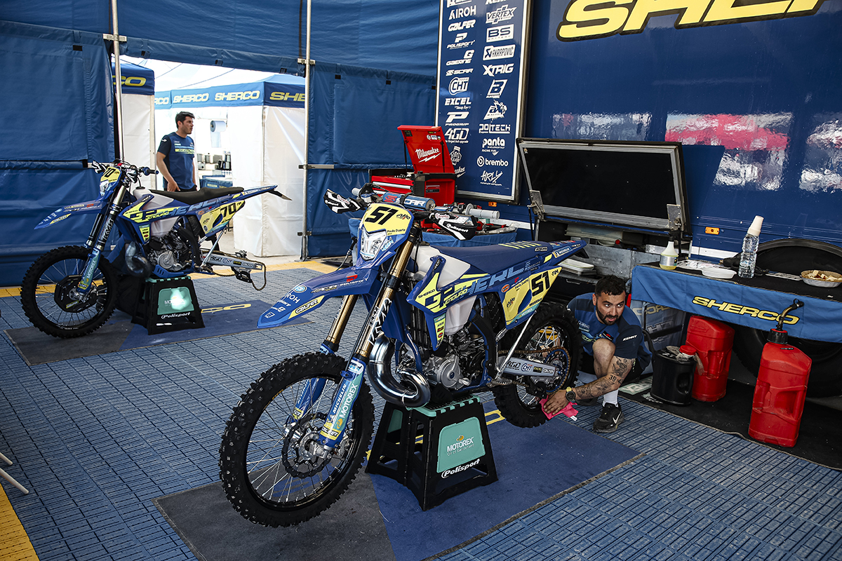 ISDE 2026 Sherco Bike Rental and Assistance Packages
