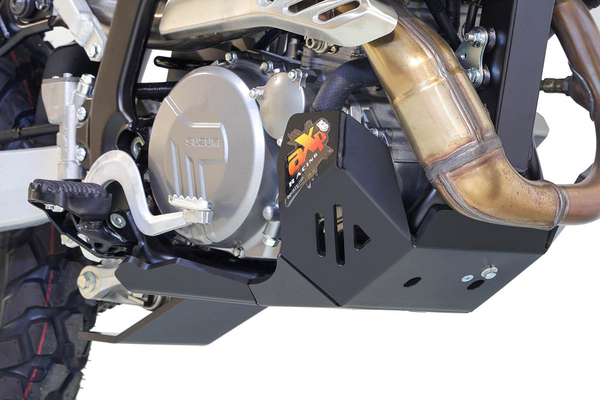 First look: New AXP Racing Skid Plate for Suzuki DR-Z4S