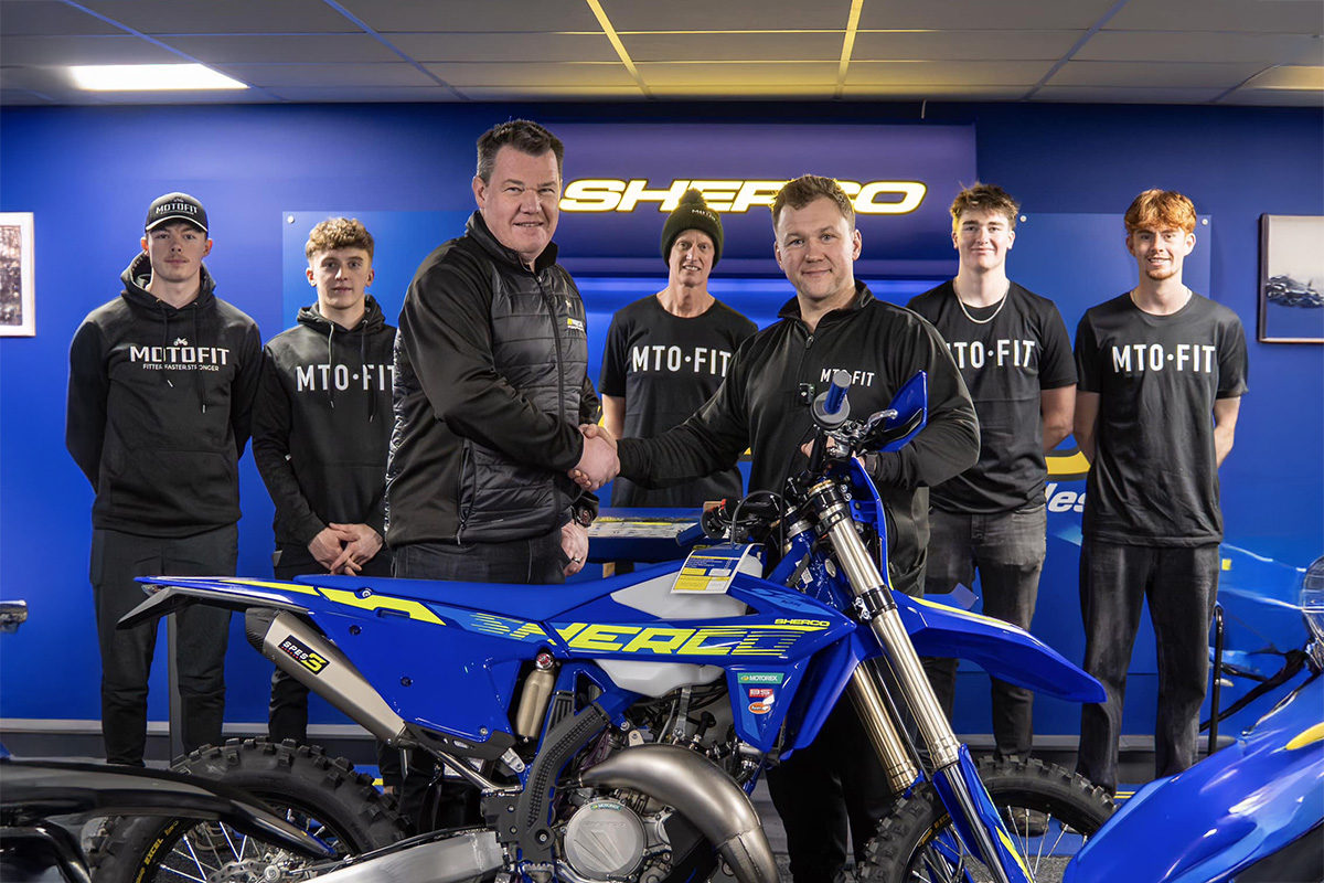 New British Enduro Team MotoFit Racing – Jed Etchells on a Sherco in E3