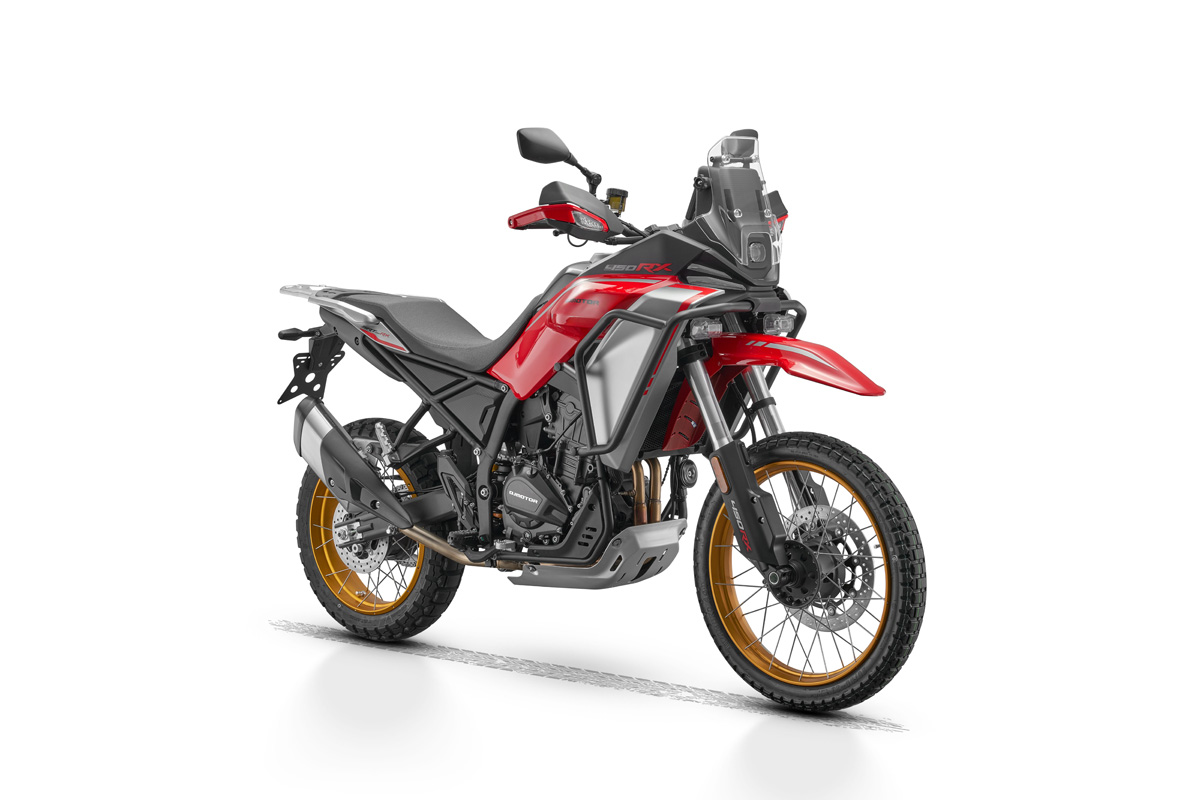 Quick look: QJMOTOR SRT 450 RX Rally Adventure bike