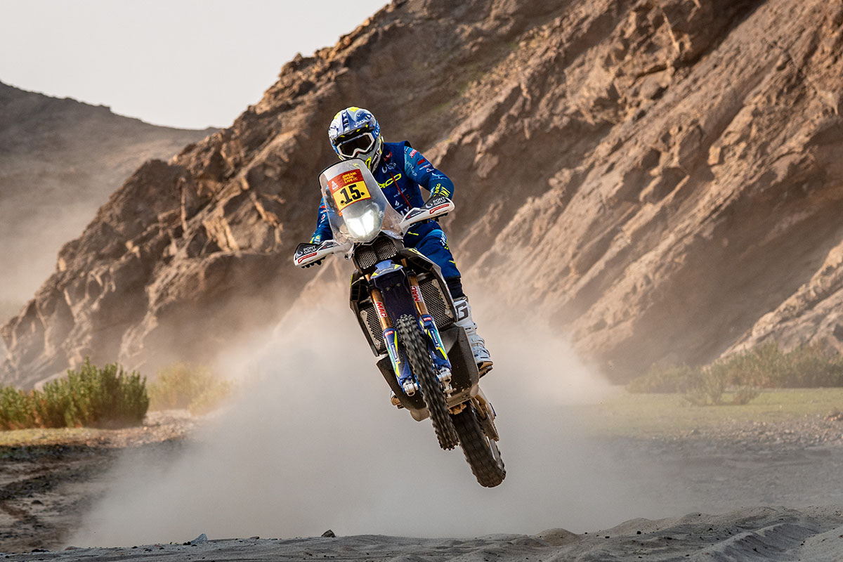 Lorenzo Santolino renews with Sherco for two years: “I still want to race”