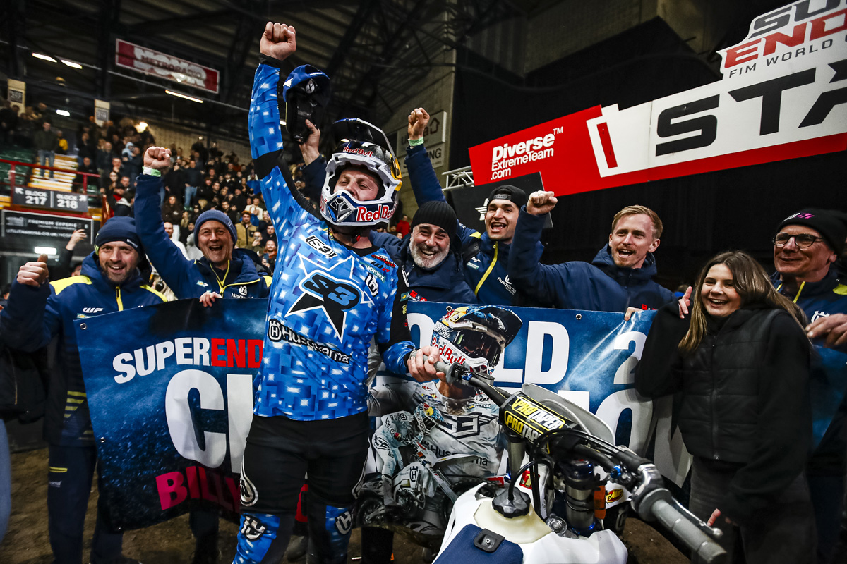 Billy Bolt Wins 2026 SuperEnduro World Championship