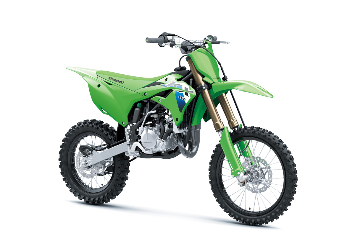 First look: 2026 Kawasaki KX 85 & KX112 – Small Bikes Get Big Chassis Upgrades