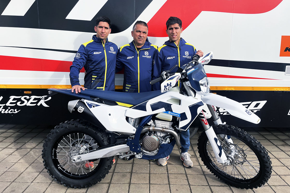 Sergio y Alejandro Navarro correrán el Campeonato de España de Enduro 2026 con Motos Aleser y el apoyo de Husqvarna