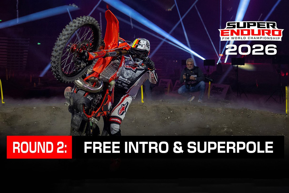 Sigue gratis los entrenamientos y la SuperPole Prestige de la 2ª ronda del Mundial de SuperEnduro en Riesa
