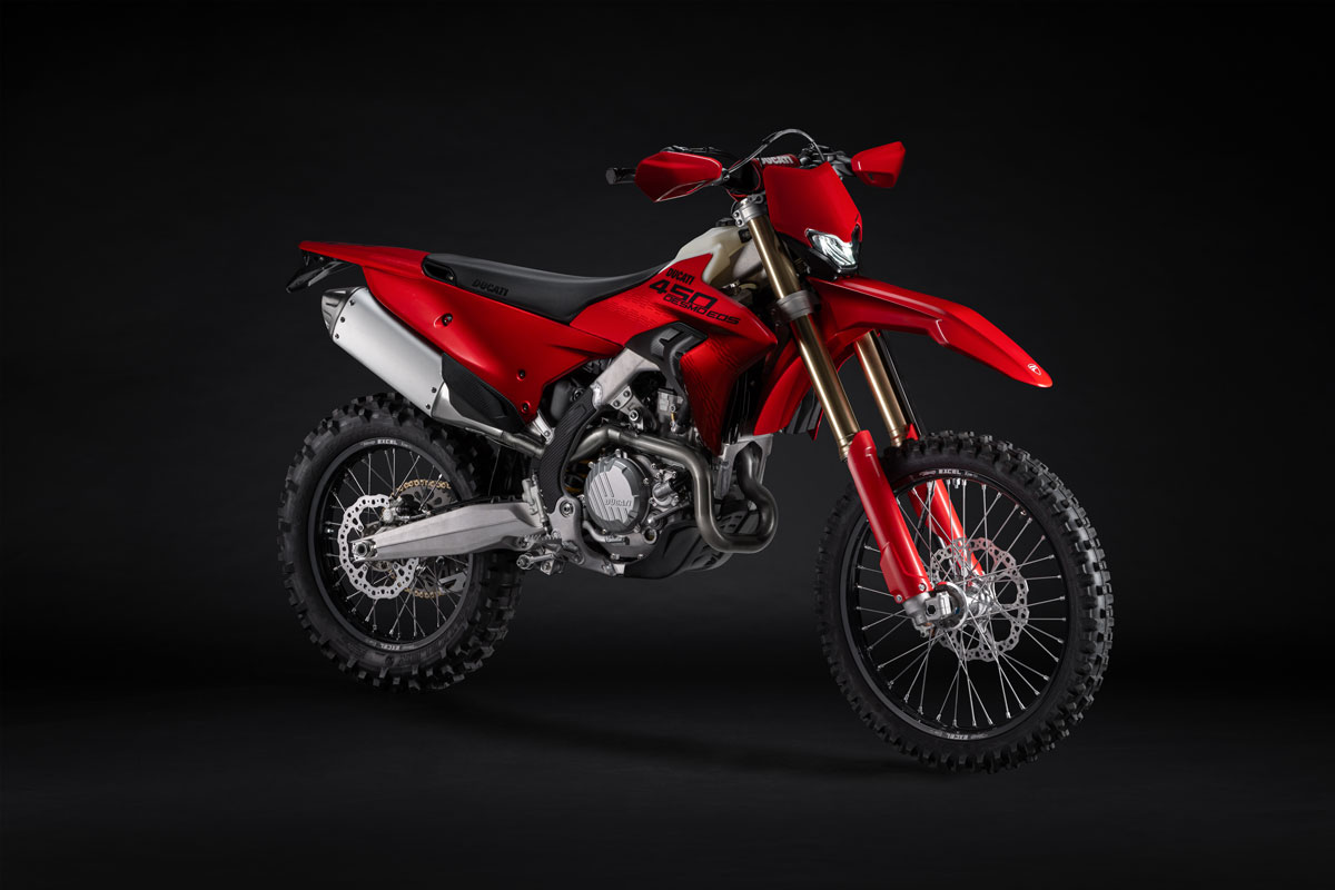 Primera Impresión: Ducati Desmo450 EDS, la enduro italiana se destapa cargada de tecnología