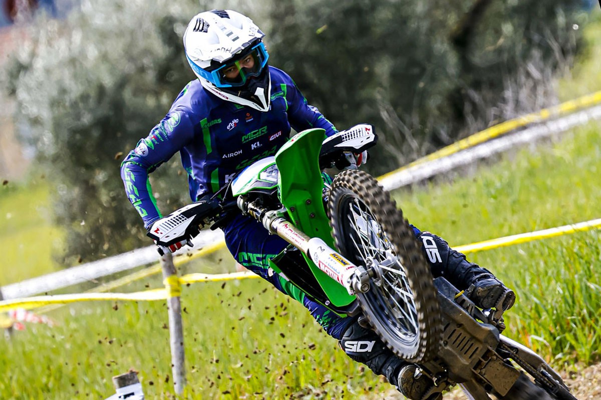 Young Spanish Rider Bruno Miro Debuts With MGR Kawasaki Enduro Team