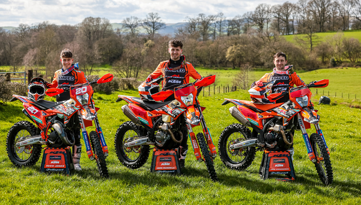 KTM UK Announce 2026 P.A.R HOMES Enduro Team