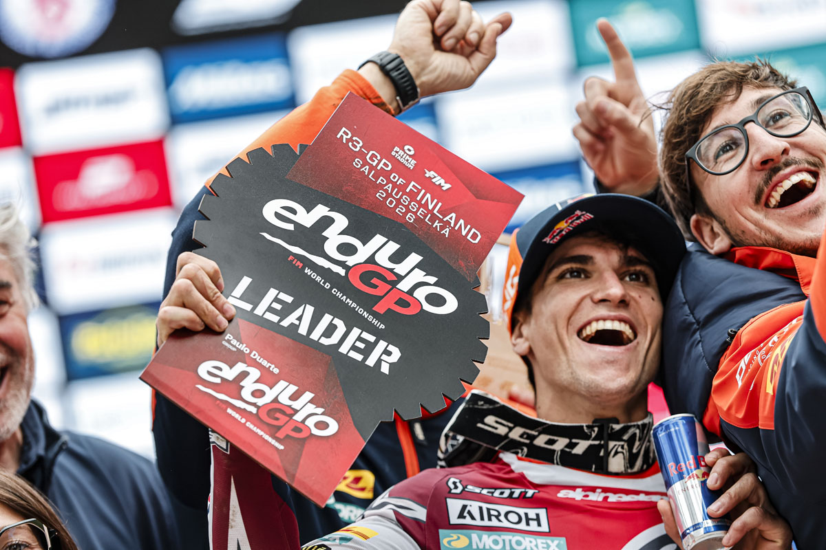 Resultados EnduroGP Finlandia 2026 | Día 2: Josep García responde con una ajustada victoria en Vierumäki