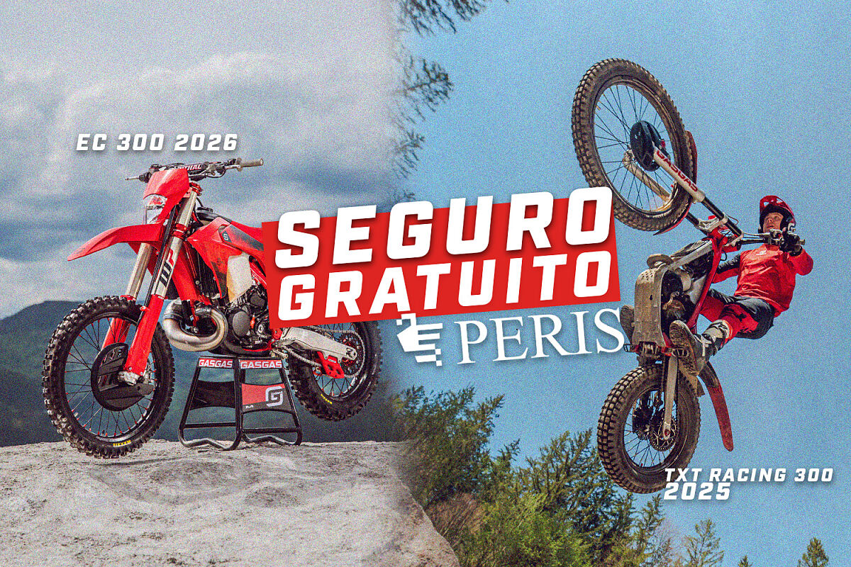 GASGAS incluye seguro gratuito en sus modelos Enduro y Trial hasta el 30 de junio