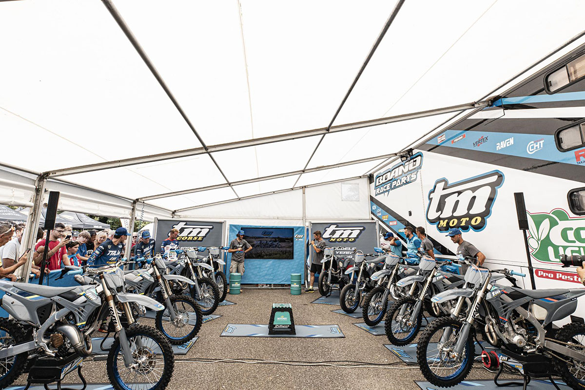 Boano Factory ofrecerá servicio de alquiler de TM Moto, asistencia y recambios en los ISDE de Portugal 20026